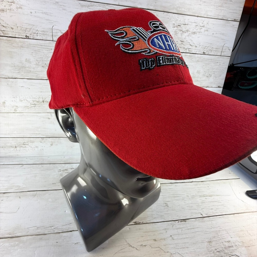 NHRA Top Eliminator Club Hat 2004 OReilly Spring Nationals Red Racing Cap Mens